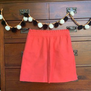 J.Crew Pull-On Linen Paper Skirts (PINK)